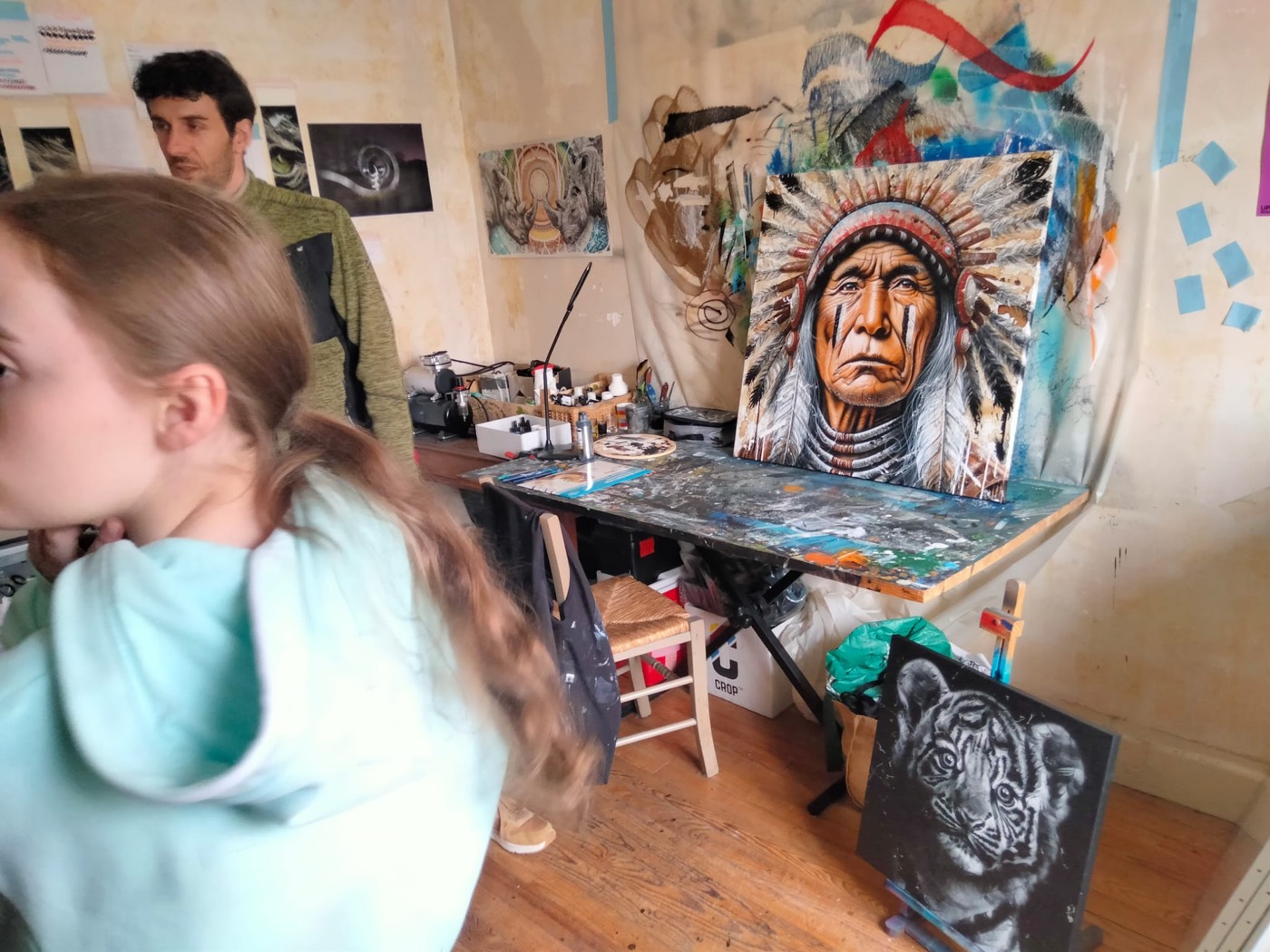 Atelier de peinture